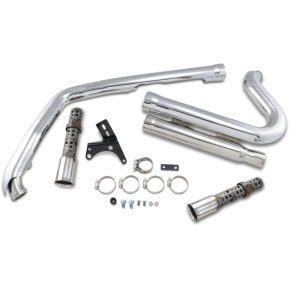 Cobra 909 Exhaust - Chrome - '06-'11 Dyna 6709