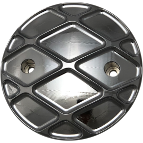 Eddie Trotta Designs Points Cover - Platinum - Chrome - M8 TC-566