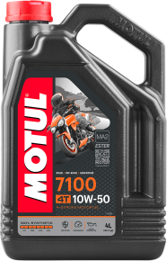 MOTUL 7100 4T Synthetic Oil - 10W-50 - 4L 104098