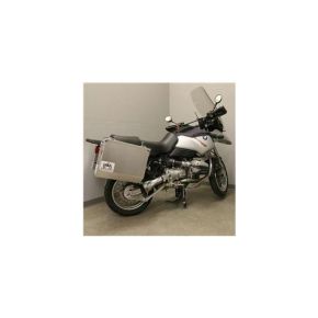 Happy Trails Products TETON Black Aluminum Pannier Kit Scratch-Dent-Misdrilled R1150GS High-Pipe