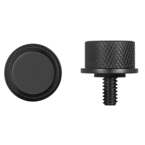 Figurati Designs Seat Mounting Knob - Black - Smooth FD65-SEAT KN-BK