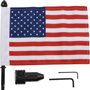 Saddle Bag Flag Mount - 3/4" Bar - USA BRFM-FXD1