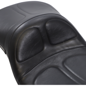 Le Pera Maverick Daddy Long Legs Seat - Black - Stitched - FLT '97-'01 LN-957DL