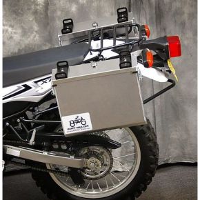 Happy Trails Products Aluminum Pannier Kit IMNAHA Yamaha XT250