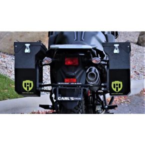 Happy Trails Products TUCANNON CLIF CUT ALUMINUM PANNIER - 7.5", 9" & 10.5" Sold by Each