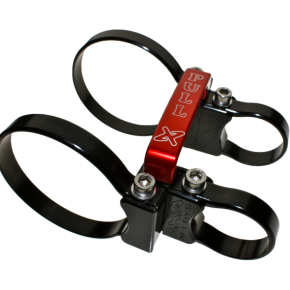 AXIA Quick Release Fire Extinguishr Mount W/3.0" Clamps Black