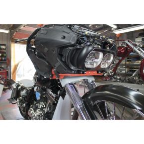 BAGGERNATION Fairing Support Bar Black `15-up Fltr