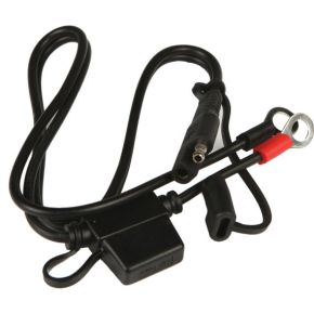 BATTERY TENDER Ring Terminal Harness Black 2'