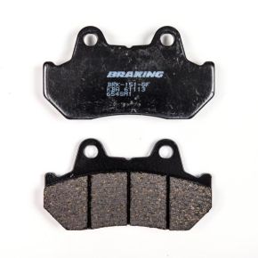 BRAKING Brake Pad Set Semi-metallic