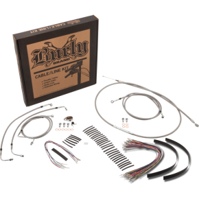 BURLY BRAND Burly Cntrl Kit 14" Ape Stainless Abs