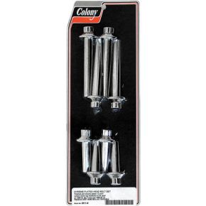 COLONY MACHINE Headbolt Kit Chrome Bt 85-91 And Xl 86-92