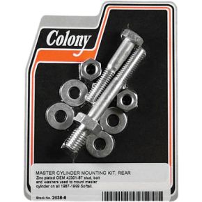 COLONY MACHINE Rear Brake Master Cylinder Mounting Kit Softail 87-99