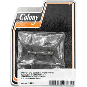 COLONY MACHINE Tappet Oil Screen/spring Big Twin 70-99