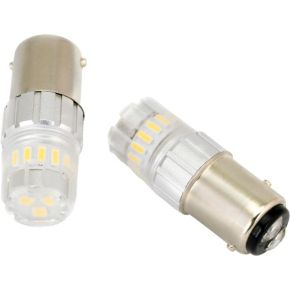 CYRON Led Bulb 1157 Amber Pair 6w/bulb Smd Omni Directional