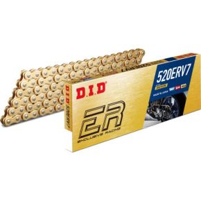 D.I.D Chain 520erv7 114l Gold/gold