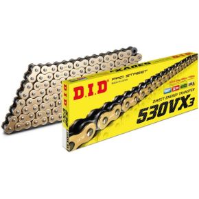 D.I.D Chain 530vx3 120l Gold