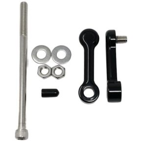 DK CUSTOM PRODUCTS Billet Tank Lift Kit 3" `04-up Xl Powder Coat Blk