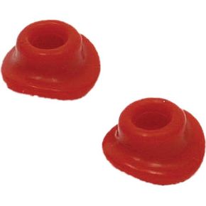 DRC Air Valve Mud Guards Red