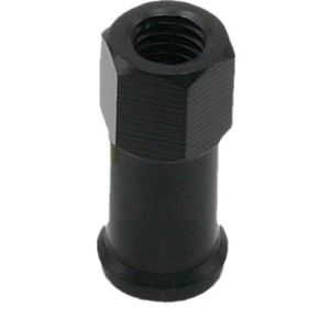 DRC Rim Lock Nuts Black 2/pk