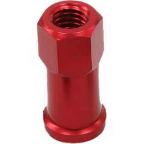 DRC Rim Lock Nuts Red 2/pk