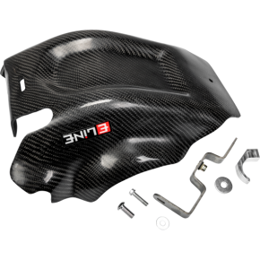 E-LINE ACCESSORIES Carbon Fiber Skid Plates Hus/ktm