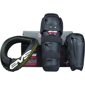 EVS Slam Combo Kit Black Adult