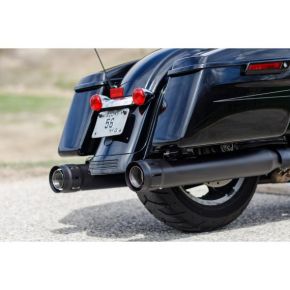 FIREBRAND Loose Cannon Mufflers Black Touring `17-up