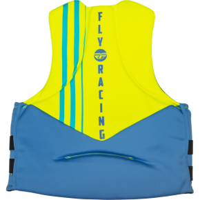 FLY RACING Neoprene Flotation Vest Blue/hi-vis/teal 3x