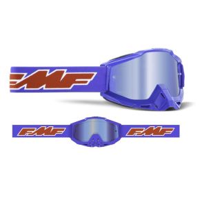 FMF VISION Powerbomb Goggle Rocket Blue Mirror Blue Lens