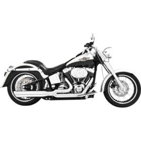 FREEDOM Union 2-1 Chrome `86-17 Softail