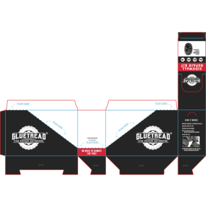 GLUE TREAD Glue Tread Counter Display