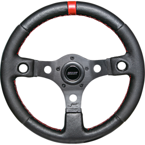 GRANT Competition Steering Wheel Black/red W/inserts