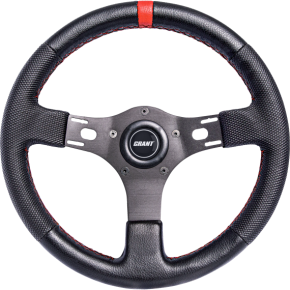 GRANT Competition Steering Wheel Black/red