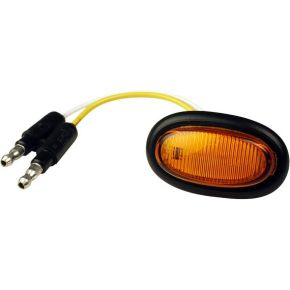 GROTE Micronova Oval Led Amber W/grommet