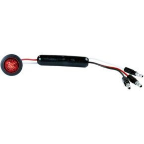 GROTE Micronova Rnd Led Red W/grommet Slim