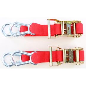 HIGH ROLLER Ratchet Ultra Tie-down Red