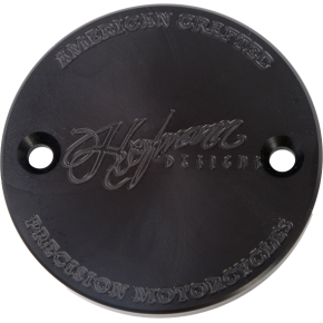 HOFMANN DESIGNS H/d Billet Timer Cover Black M8