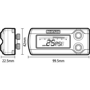 KOSO X-1 Boost Gauge