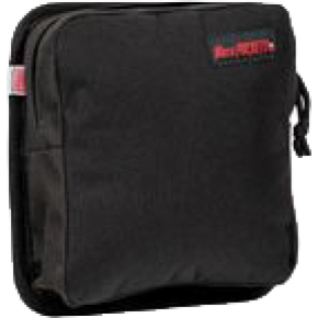 MOTO POCKETS Mini T-bar Bag Black 7x7x2