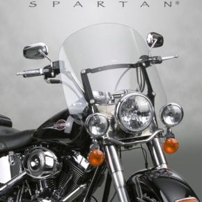 NATIONAL CYCLE Spartan Windshield Clear Quick Release 17"