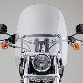 NATIONAL CYCLE Spartan Windshield Clear Quick Release 18.5"