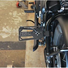 NEW RAGE CYCLES Side Mount License Plate Tri