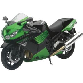 NEW-RAY Replica 1:12 Super Sport Bike 11 Kawasaki Zx14 Green