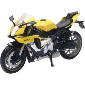 NEW-RAY Replica 1:12 Super Sport Bike 16 Yamaha Yzf-r1 Yellow