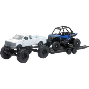 NEW-RAY Replica 4x4 Truck/utv Pick-up Truck/pol Rzr