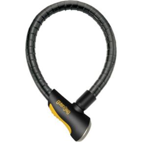 ONGUARD Rottweiler 8023l Armored Cable Lock Black/yellow 7 Ft