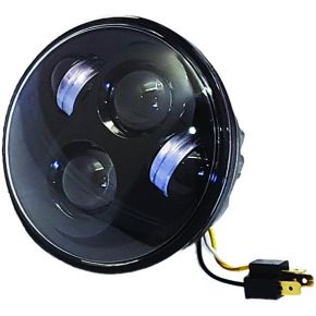 PATHFINDER 5 3/4" Led Headlight Black High Definition