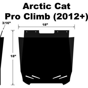 PDP Snowflap  Arctic Cat Proclimb/m/hcr 2012+