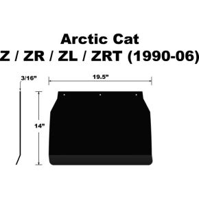 PDP Snowflap  Arctic Cat Zr/zl/zrt