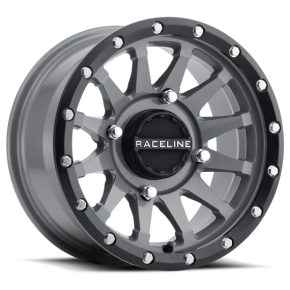 RACELINE Trophy Wheel 15x6 4/156 5+1 (+40mm) Stealth Grey